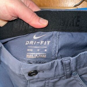 Nike Men's Dri-FIT Charcoal Gray Performance Chinos